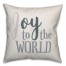 Oy to the World Pillow