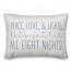 Peace Love and Lights Pillow