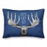 Let's Get Lit Moose Pillow