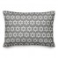 Gray Star of David Pattern Pillow