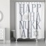 Happy Hanukkah 71x74 Shower Curtain