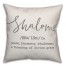 Shalom Definition Pillow