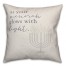 As Your Menorah Glows Pillow