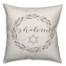 Shalom Wreath Pillow