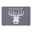 Deer Menorah 27x18 Floor Mat