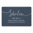 Shalom Definition 27x18 Floor Mat