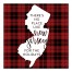 There's No Place Like New Jersey For the Holidays 16x16 Canvas Wall Art