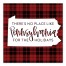 There's No Place Like Pennsylvania For the Holidays 16x16 Canvas Wall Art