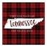 There's No Place Like Tennessee For the Holidays 16x16 Canvas Wall Art
