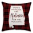 There's No Place Like Alabama For the Holidays Pillow