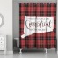 There's No Place Like Connecticut For the Holidays 71x74 Shower Curtain