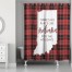 There's No Place Like Indiana For the Holidays 71x74 Shower Curtain