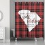 There's No Place Like South Carolina For the Holidays 71x74 Shower Curtain