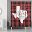 There's No Place Like Texas For the Holidays 71x74 Shower Curtain