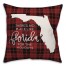 There's No Place Like Florida For the Holidays Pillow