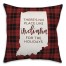 There's No Place Like Indiana For the Holidays Pillow