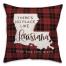 There's No Place Like Louisiana For the Holidays Pillow