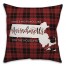 There's No Place Like Massachusetts For the Holidays Pillow