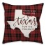 There's No Place Like Texas For the Holidays Pillow