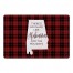 There's No Place Like Alabama For the Holidays 27x18 Floor Mat