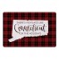 There's No Place Like Connecticut For the Holidays 27x18 Floor Mat
