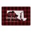 There's No Place Like Maryland For the Holidays 27x18 Floor Mat