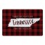 There's No Place Like Tennessee For the Holidays 27x18 Floor Mat