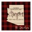 There's No Place Like Arizona For the Holidays 14x14 Personalized Pallet Wood Art