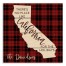 There's No Place Like California For the Holidays 14x14 Personalized Pallet Wood Art