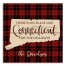 There's No Place Like Connecticut For the Holidays 14x14 Personalized Pallet Wood Art