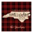 There's No Place Like North Carolina For the Holidays 14x14 Personalized Pallet Wood Art