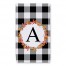 Harvest Buffalo Check Plaid Monogram 16x25 Personalized Towel