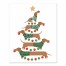 Christmas Tree Weenies 8x10 Tabletop Canvas