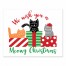 Meowy Christmas 8x10 Tabletop Canvas