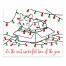 Tangled Catmas Lights 8x10 Tabletop Canvas