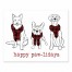 Happy Pawlidays 8x10 Tabletop Canvas