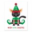 Merry Elfin Christmas 8x10 Tabletop Canvas