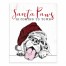 Santa Paws 8x10 Tabletop Canvas