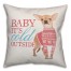 Chihuahua Christmas Sweater Pillow