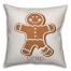 Broken Gingerbread Leg Pillow