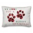 We Woof you a Merry Christmas Pillow