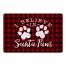 I Believe in Santa Paws 27x18 Floor Mat