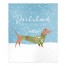 Dachshund Through the Snow 50x60 Throw Blanket