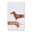 Naughty Nice Doxie 16x25 Towel
