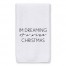Dreaming of a Wine Christmas 16x25 Towel