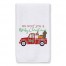 Puppy Christmas Truck 16x25 Towel