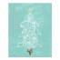Sea Shell Christmas Tree 8x10 Tabletop Canvas