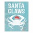 Santa Claws 8x10 Tabletop Canvas