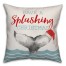 Splashing Christmas Pillow