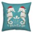 Seas and Greetings Seahorses Pillow